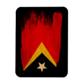 Flagge Timor-Lestes Magnet (Vertikal)
