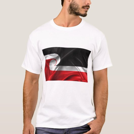 Flagge Tino Rangatiratanga T-Shirt (Vorderseite)