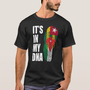 Flagge Togos und Jordaniens - Heritage DNA T-Shirt