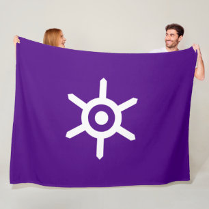 Flagge Tokios (Stadt der japanischen Hauptstadt) Fleecedecke
