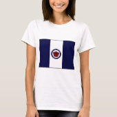 Flagge Toledos Ohio T-Shirt (Vorderseite)