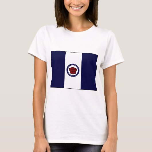 Flagge Toledos Ohio T-Shirt (Vorderseite)