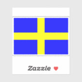 Flagge Toulons, Frankreich Aufkleber (Blatt)