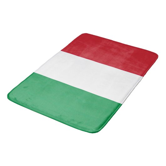 Flagge Tricolore Badematte (Schrägansicht)