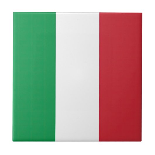 Flagge Tricolore Fliese (Vorderseite)