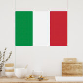 Flagge Tricolore Poster (Küche)