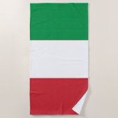 Flagge Tricolore Strandtuch (Vorderseite)