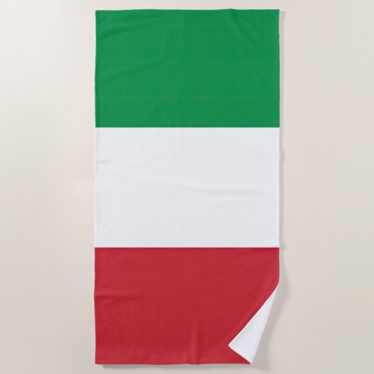 Flagge Tricolore Strandtuch (Vorderseite)