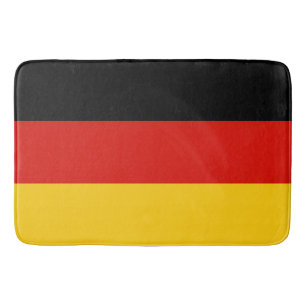 Flagge Trikolorisches Deutschland Badematte