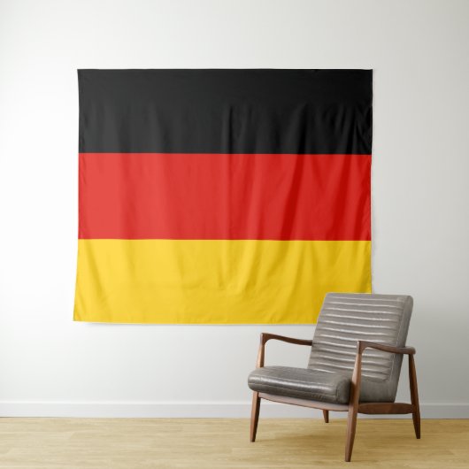 Flagge Trikolorisches Deutschland Wandteppich (Beispiel (Horizontal))