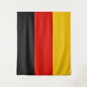 Flagge Trikolorisches Deutschland Wandteppich (Vorderseite)