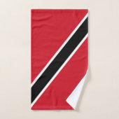 Flagge Trinidad und Tobago Badhandtuch Set (Handtuch)