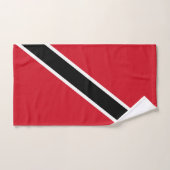 Flagge Trinidad und Tobago Badhandtuch Set (Handtuch)