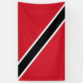 Flagge Trinidad und Tobago Banner (Vertikal)