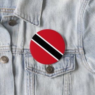 Flagge Trinidad und Tobago Button