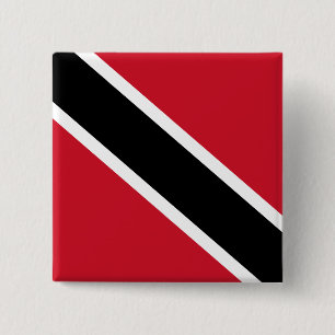 Flagge Trinidad und Tobago Button