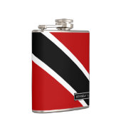 Flagge Trinidad und Tobago Flachmann (Rechts)