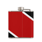 Flagge Trinidad und Tobago Flachmann (Rückseite)