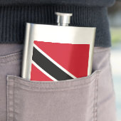 Flagge Trinidad und Tobago Flachmann (Beispiel)
