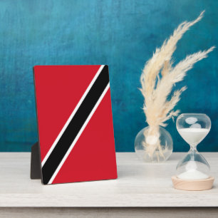 Flagge Trinidad und Tobago Fotoplatte