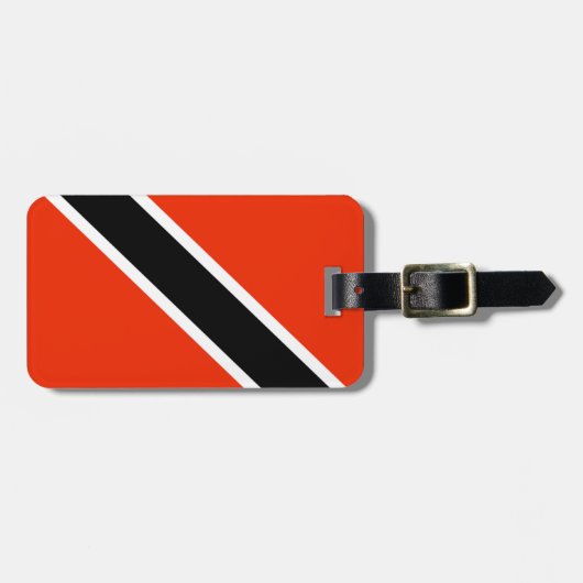 Flagge Trinidad und Tobago Gepäckanhänger (Vorderseite horizontal)