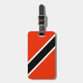 Flagge Trinidad und Tobago Gepäckanhänger (Vorderseite vertikal)