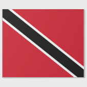 Flagge Trinidad und Tobago Geschenkpapier (Flach)