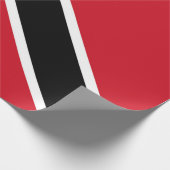 Flagge Trinidad und Tobago Geschenkpapier (Ecke)