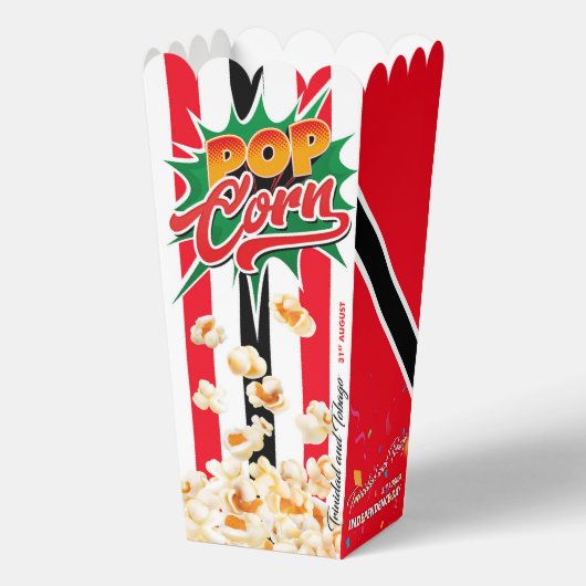 Flagge Trinidad und Tobago Geschenkschachtel (Rückseite)