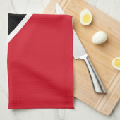 Flagge Trinidad und Tobago Geschirrtuch (Viertel Falte)