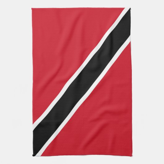 Flagge Trinidad und Tobago Geschirrtuch (Vertikal)