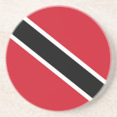 Flagge Trinidad und Tobago Getränkeuntersetzer (Vorne)