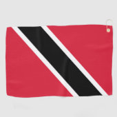 Flagge Trinidad und Tobago Golfhandtuch (Horizontal)