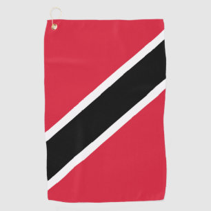 Flagge Trinidad und Tobago  Golfhandtuch