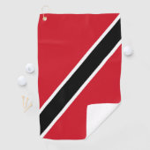 Flagge Trinidad und Tobago Golfhandtuch (Insitu)