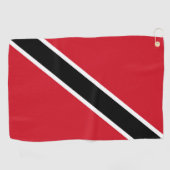 Flagge Trinidad und Tobago Golfhandtuch (Horizontal)