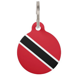 Flagge Trinidad und Tobago Haustiermarke