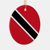 Flagge Trinidad und Tobago Keramik Ornament (Rechts)