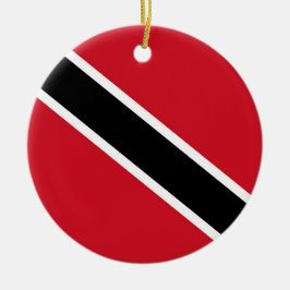 Flagge Trinidad und Tobago Keramik Ornament