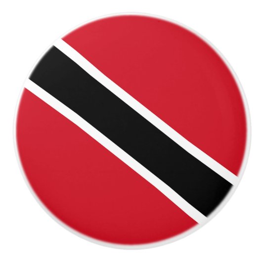 Flagge Trinidad und Tobago Keramikknauf (Vorderseite)