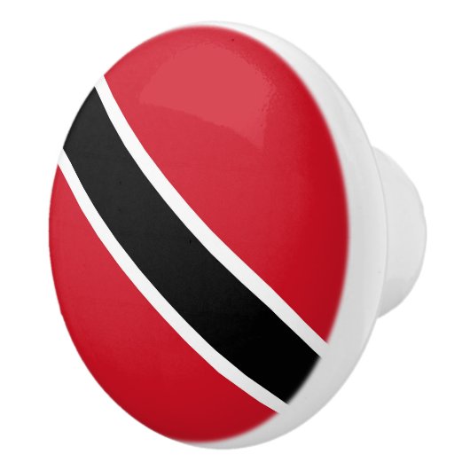 Flagge Trinidad und Tobago Keramikknauf (Rechts)