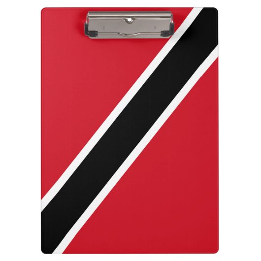 Flagge Trinidad und Tobago Klemmbrett (Vorderseite)