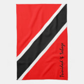 Flagge Trinidad und Tobago Küchentuch (Vertikal)