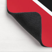 Flagge Trinidad und Tobago Mousepad (Ecke)