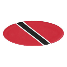 Flagge Trinidad und Tobago Namenschild