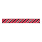 Flagge Trinidad und Tobago Ripsband (Vorderseite)
