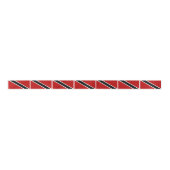 Flagge Trinidad und Tobago Satinband (Vorderseite)