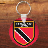 Flagge Trinidad und Tobago Schlüsselanhänger (Vorderseite)