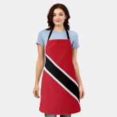 Flagge Trinidad und Tobago Schürze (Getragen)
