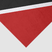 Flagge Trinidad und Tobago Seidenpapier (Ausschnitt)